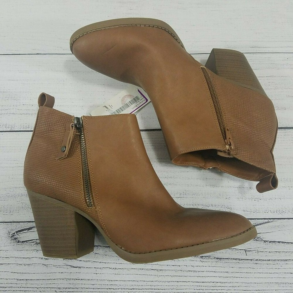 Universal Thread Jameson Double Zip Bootie Sz 9.5… - image 2